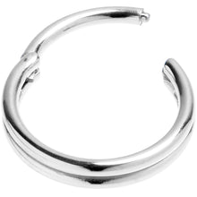 Load image into Gallery viewer, 20G 7mm 316L Surgical Steel Double Precision Hinged Segment Ring
