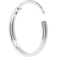 Load image into Gallery viewer, 20G 3/8 316L Surgical Steel Double Precision Hinged Segment Ring
