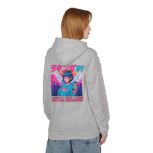 Load image into Gallery viewer, Digital Dreamer Unisex Fleece Hoodie, Cozy Graphic Sweatshirt, Anime Style Hoodie, Perfect Gift for Gamers, Casual Streetwear
