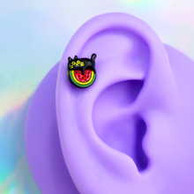 Load image into Gallery viewer, 16G 5/16 Watermelon Cat Love Labret Monroe Tragus
