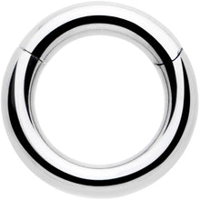Load image into Gallery viewer, 14G 1/4 316L Surgical Steel Precision Hinged Segment Hoop
