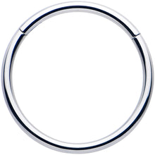 Load image into Gallery viewer, 18G 7/16 316L Surgical Steel Precision Hinged Segment Hoop
