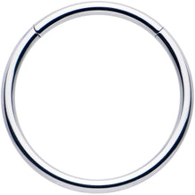 Load image into Gallery viewer, 16G 13mm 316L Surgical Steel Precision Hinged Segment Hoop

