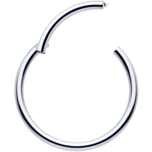 Load image into Gallery viewer, 16G 13mm 316L Surgical Steel Precision Hinged Segment Hoop
