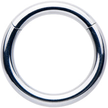 Load image into Gallery viewer, 14G 9mm 316L Surgical Steel Precision Hinged Segment Hoop
