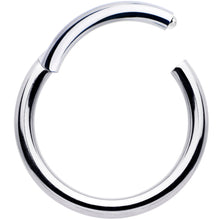 Load image into Gallery viewer, 12G 9/16 316L Surgical Steel Precision Hinged Segment Hoop
