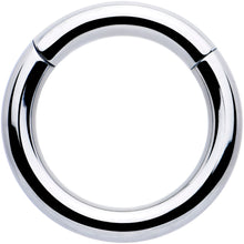 Load image into Gallery viewer, 8G 9/16 316L Surgical Steel Precision Hinged Segment Hoop

