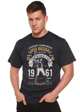 Load image into Gallery viewer, Super Baseball Spun Bamboo® Men's Bamboo Viscose/Organic Cotton Short Sleeve Graphic T-Shirt
