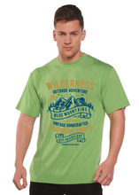 Load image into Gallery viewer, Wilderness Spun Bamboo® Men's Bamboo Viscose/Organic Cotton Short Sleeve Graphic T-Shirt
