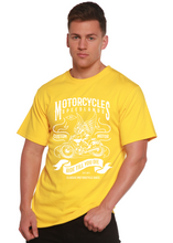 Load image into Gallery viewer, Motorcycles Men's Bamboo Viscose/Organic Cotton Short Sleeve Graphic T-Shirt
