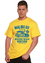 Load image into Gallery viewer, Malibu 80 Men's Bamboo Viscose/Organic Cotton Short Sleeve Graphic T-Shirt
