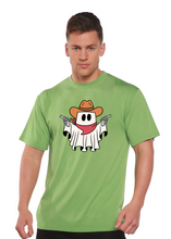 Load image into Gallery viewer, Cowboy Ghost Unisex Bamboo Viscose/Organic Cotton Short Sleeve Graphic T-Shirt
