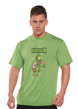 Load image into Gallery viewer, Halloween Green Monster Unisex Bamboo Viscose/Organic Cotton Short Sleeve Graphic T-Shirt
