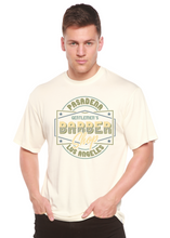 Load image into Gallery viewer, Gentlement's Barber Shop Men's Bamboo Viscose/Organic Cotton Short Sleeve Graphic T-Shirt
