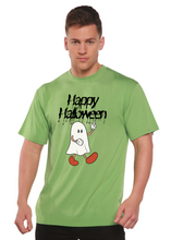 Load image into Gallery viewer, Happy Halloween Men's Bamboo Viscose/Organic Cotton Short Sleeve Graphic T-Shirt

