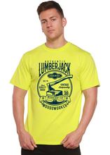 Load image into Gallery viewer, Authentic Lumberjack Men's Bamboo Viscose/Organic Cotton Short Sleeve Graphic T-Shirt
