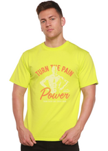 Load image into Gallery viewer, Turn The Pain Men's Bamboo Viscose/Organic Cotton Short Sleeve Graphic T-Shirt
