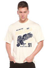 Load image into Gallery viewer, Wild Eagle Spun Bamboo® Men's Bamboo Viscose/Organic Cotton Short Sleeve Graphic T-Shirt
