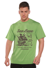Load image into Gallery viewer, Sea Base Spun Bamboo® Men's Bamboo Viscose/Organic Cotton Short Sleeve Graphic T-Shirt
