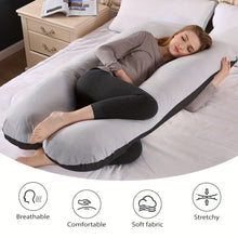 Load image into Gallery viewer, U-Shaped Maternity Pillow – Full Body Support
