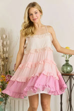 Load image into Gallery viewer, New Swiss Dot Ruffled Tiered Mini Dress For Summer – Feminine, Fluttering, Charming, Playful, Chic &amp; Stylish
