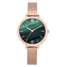 Load image into Gallery viewer, Luxury Set Watch Women Rose Gold Water Drill Bracelet Watch Jewelry Ladies Female Hour Casual Quartz Wristwatches For Women and Girls
