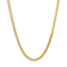 Load image into Gallery viewer, 2.5mm 14k Yellow Gold Semi Solid Box Chain
