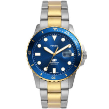 Load image into Gallery viewer, Fossil Men's Blue Dive
