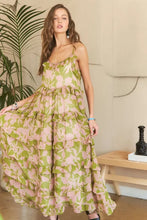 Load image into Gallery viewer, Ruffled Tiered Scoop Neck Cami Summer Dress – Flirty Ruffled Cami Dress with Scoop Neck &amp; Tiered Details
