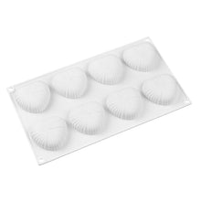Load image into Gallery viewer, 8 Cavities Silicone Cake Mold Nonstick Heat Resistant Reusable Baking Tools Birthday Christmas Bakeware Mini Heart Mould Silicone Mold For Chocolate 8 Cavities 3D Heart Molds For Chocolate Cake Mold Tray
