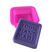 Load image into Gallery viewer, 8 Cavity Cake Mold Rectangular Chocolate Silicone Moulds Handmade Soap Mold Moon Cake Decorate Baking Mould Cube Tray Ice Bar Silicone Mold Cereal Energy Bar Mold Butter Mold
