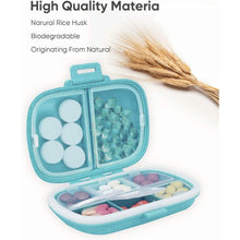Load image into Gallery viewer, 8 Compartments Travel Pill Organizer
