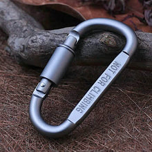 Load image into Gallery viewer, 8-Pack: Aluminum Outdoor Carabiner
