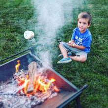 Load image into Gallery viewer, 8-Piece Set: Marshmallow Roasting Sticks with Wooden Handle
