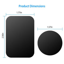 Load image into Gallery viewer, 8-Piece: Universal Metal Plates with Strong Adhesive
