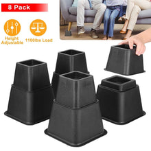 Load image into Gallery viewer, 8-Pieces: Furniture Risers
