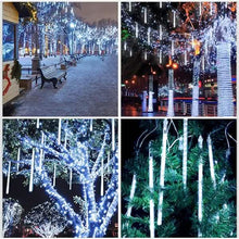 Load image into Gallery viewer, 8-Pieces: Waterproof LED Meteor Shower Rain Lights
