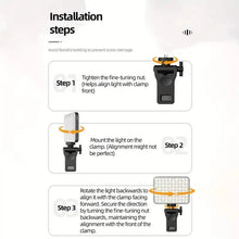 Load image into Gallery viewer, 80 LED Clip-On Rechargeable Selfie Ring Light
