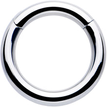 Load image into Gallery viewer, 10G 1/2 316L Surgical Steel Precision Hinged Segment Hoop
