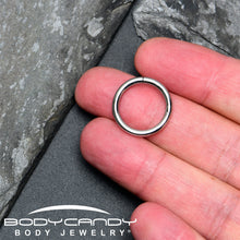 Load image into Gallery viewer, 10G 9/16 316L Surgical Steel Precision Hinged Segment Hoop
