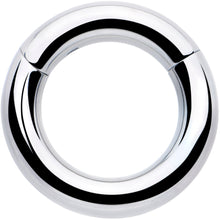 Load image into Gallery viewer, 8G 3/8 316L Surgical Steel Precision Hinged Segment Hoop
