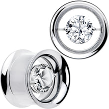 Load image into Gallery viewer, Gem Floating Screw Fit Tunnel Plug Set Available Sizes 8mm to 16mm
