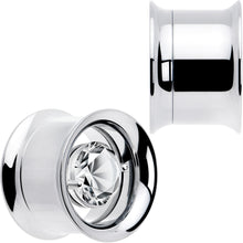 Load image into Gallery viewer, Gem Floating Screw Fit Tunnel Plug Set Available Sizes 8mm to 16mm
