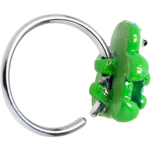Load image into Gallery viewer, 20G 5/16 Texture Turtle Nose Hoop
