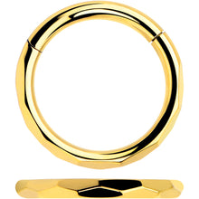 Load image into Gallery viewer, Implant Grade Titanium Hinged Segment Ring - 16G 5/16
