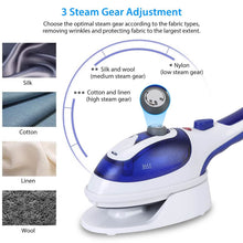 Load image into Gallery viewer, 800W Portable Iron Garment Steamer
