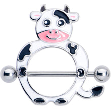 Load image into Gallery viewer, 14G 9/16 Moo Cow Nipple Shield Set
