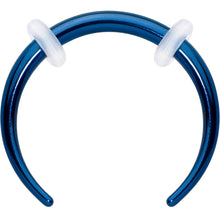 Load image into Gallery viewer, Stainless Steel Crescent Pincher Septum Ring - 14G and 16G

