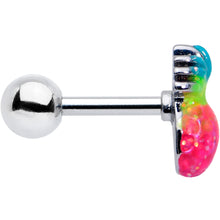 Load image into Gallery viewer, 16G 1/4 Hot Tropical Pineapple Cartilage Tragus Earring

