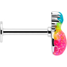 Load image into Gallery viewer, 16G 5/16 Hot Tropical Pineapple Labret Monroe Tragus
